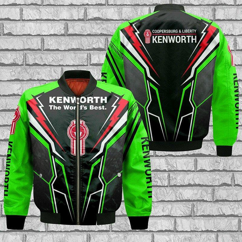 Kenworth W990 Truck Bomber Jacket | Streetwear Jacket for Men & Women | Fan Gift