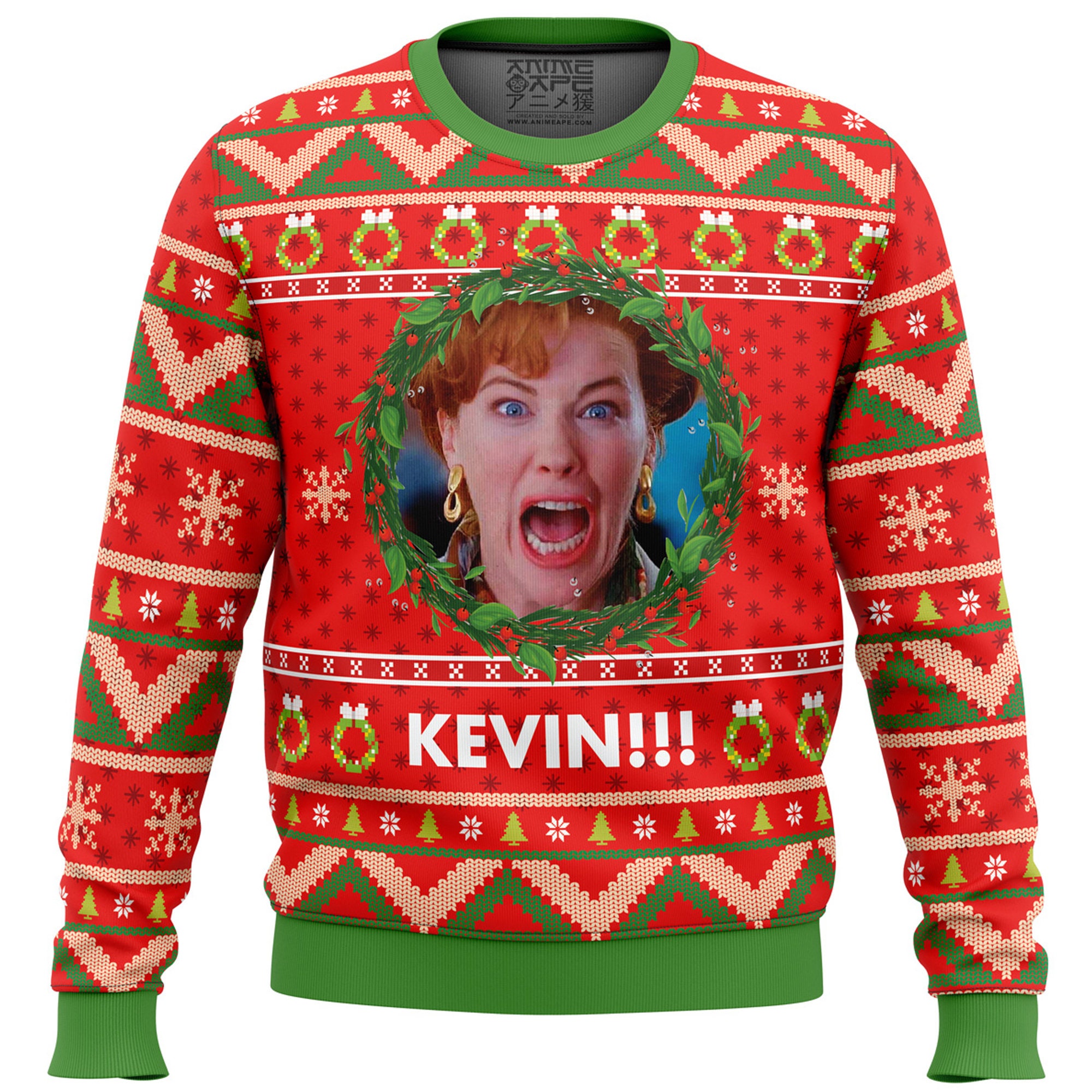 Kevin!!! Home Alon Ugly Christmas Sweater