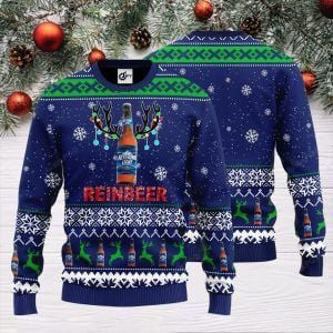 Keystone Light Reinbeer Christmas Ugly Christmas Sweater, Perfect Holiday Gift