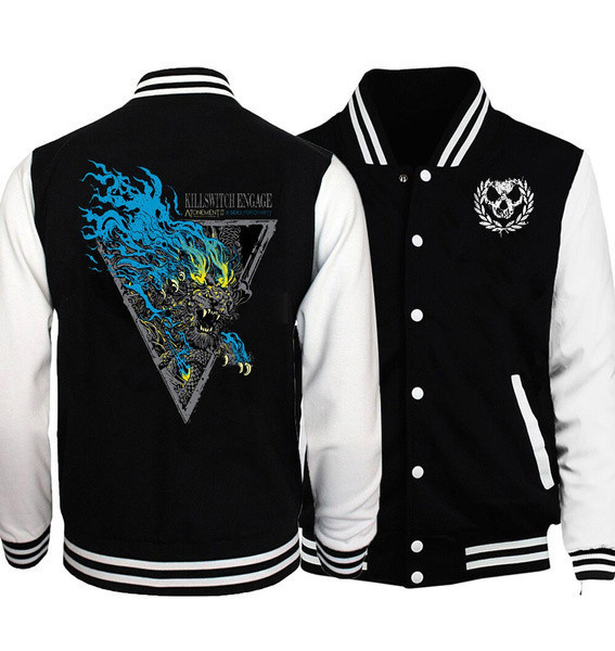 Killswitch Engage Atonement Charity Baseball Jacket for Men & Women | Music Fan Gift