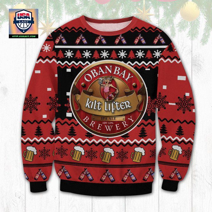 Kilt Lifter IPA Ugly Christmas Sweater