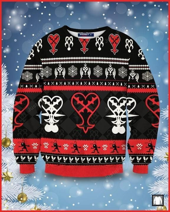 Kingdom Heart Heartless For Unisex Ugly Christmas Sweater, Perfect Holiday Gift