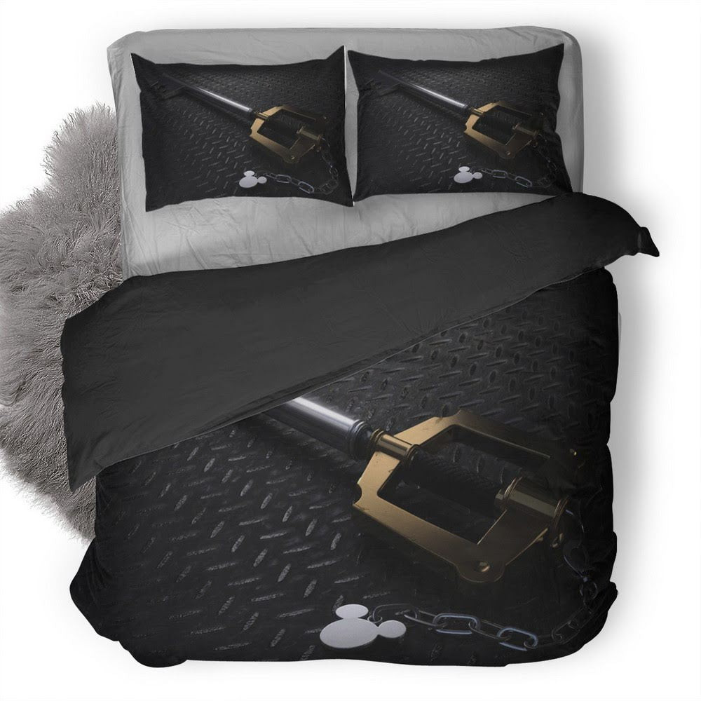 Kingdom Hearts Duvet Cover Quilt Cover Pillowcase Bedding Set Bed Linen Home Bedroom Decor