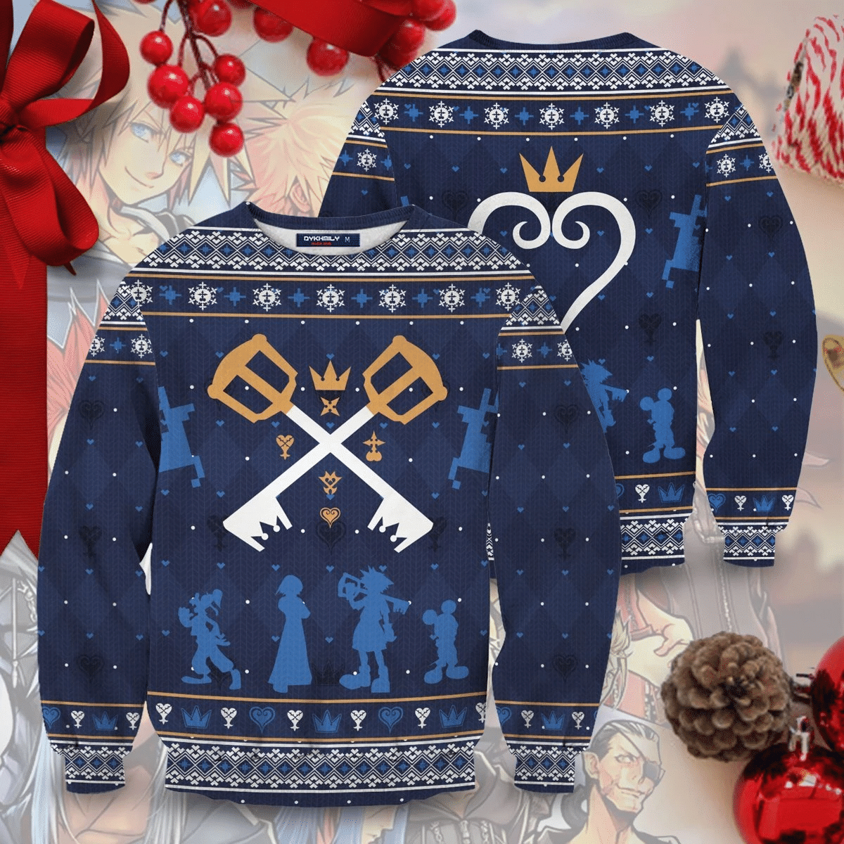Kingdom Hearts Ugly Christmas Sweater