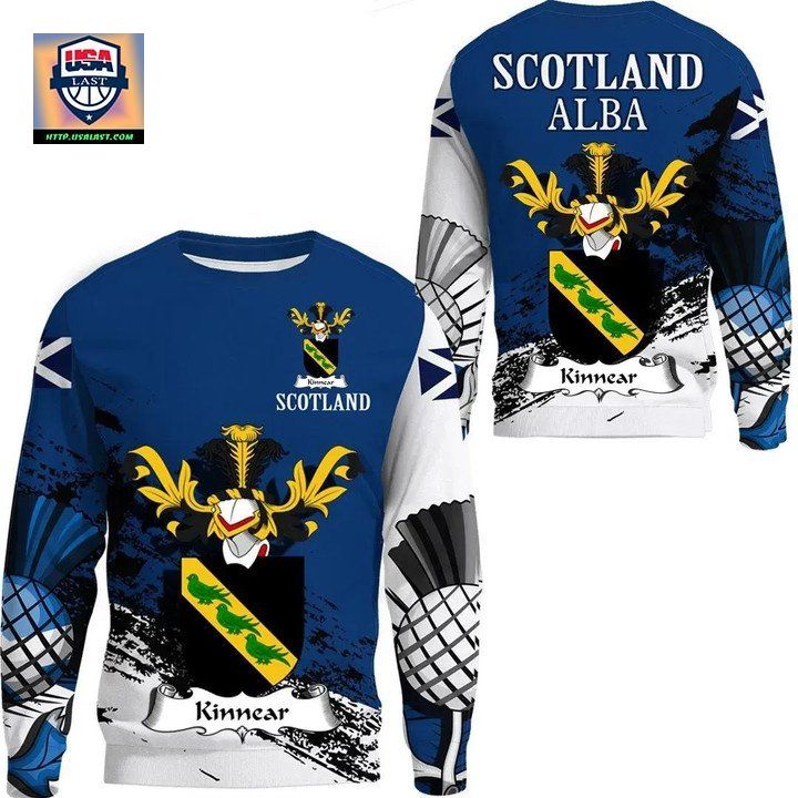 Kinnear Scottish Family Crest Scotland Special Sweater 