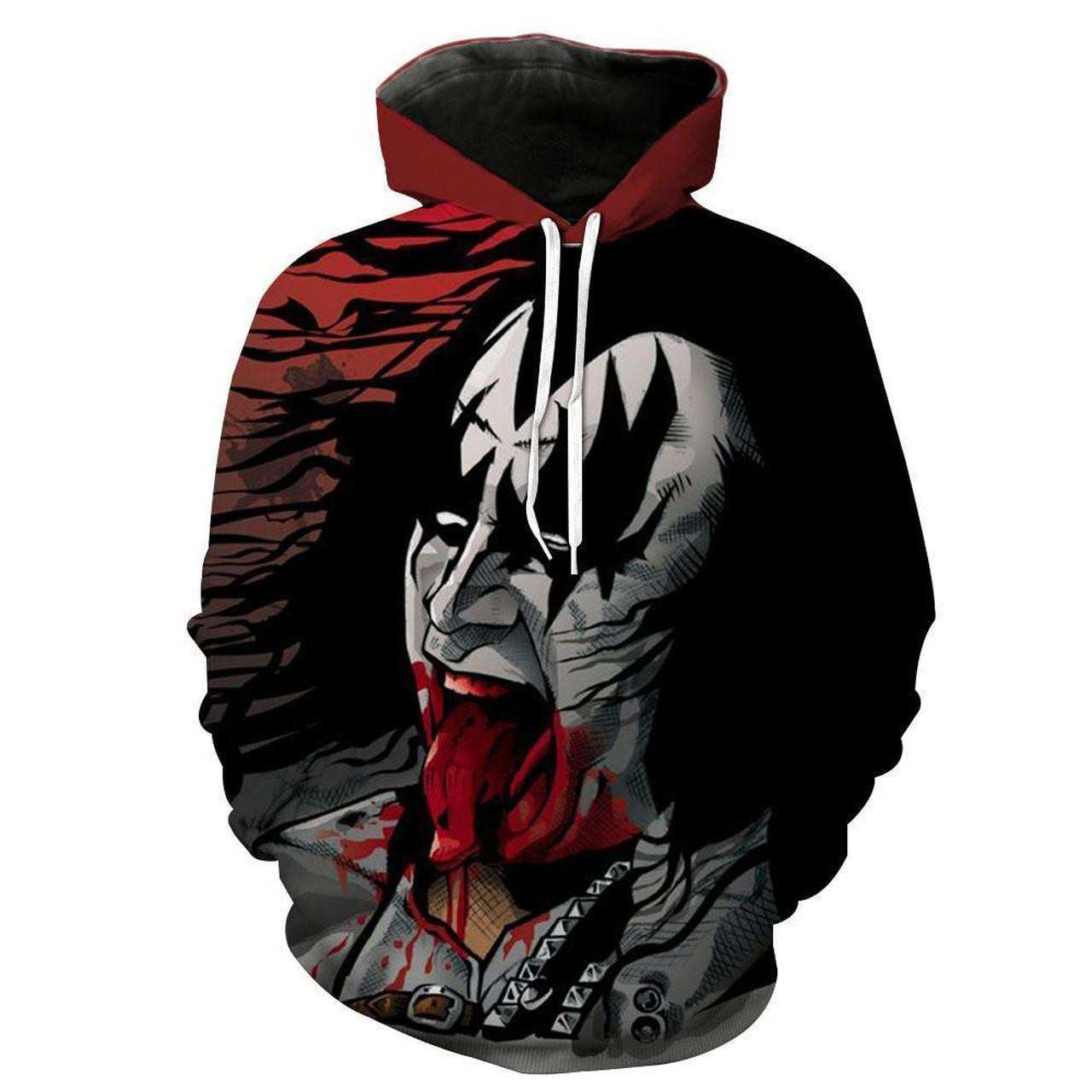 Kiss Band 3D All Over Print Hoodie & Zip Hoodie