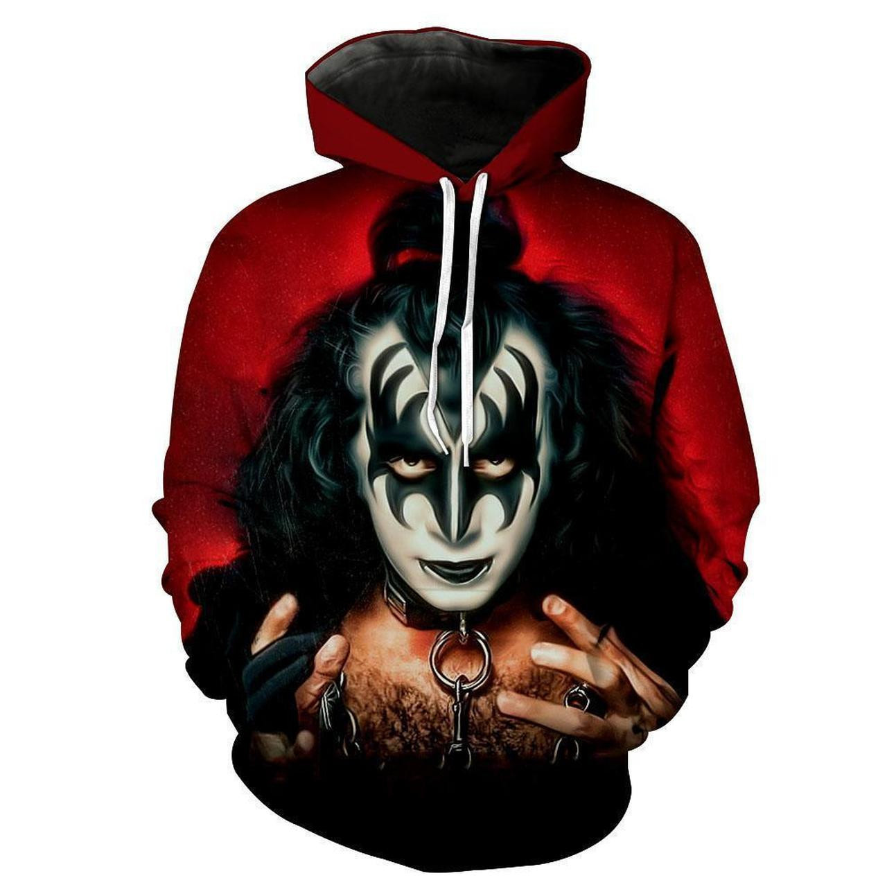 Kiss Band 3D All Over Print Hoodie & Zip Hoodie