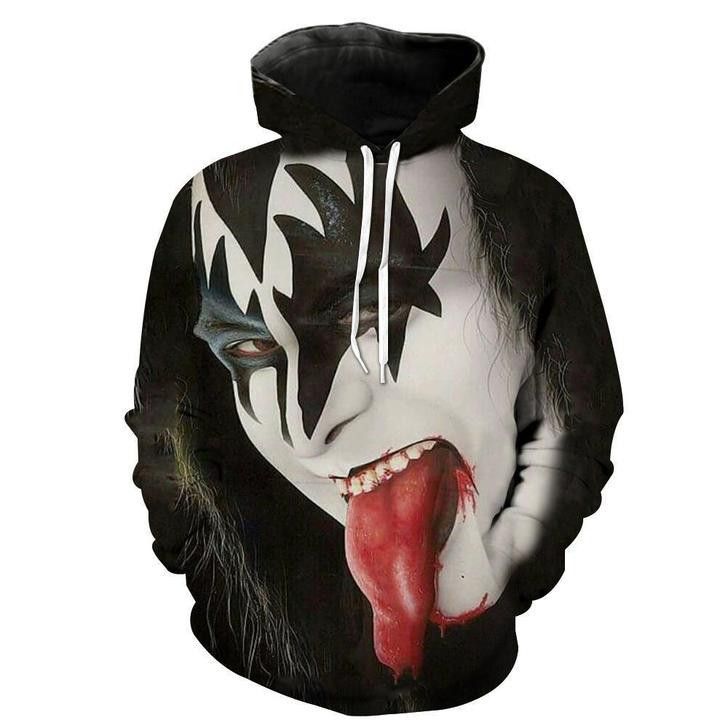Kiss Band 3D All Over Print Hoodie & Zip Hoodie
