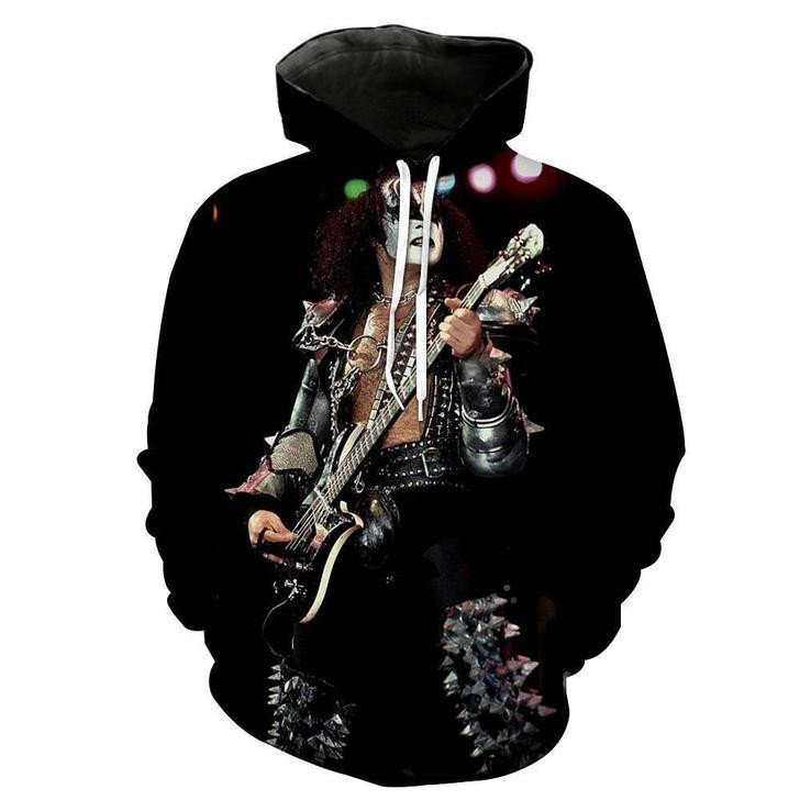 Kiss Band 3D All Over Print Hoodie & Zip Hoodie