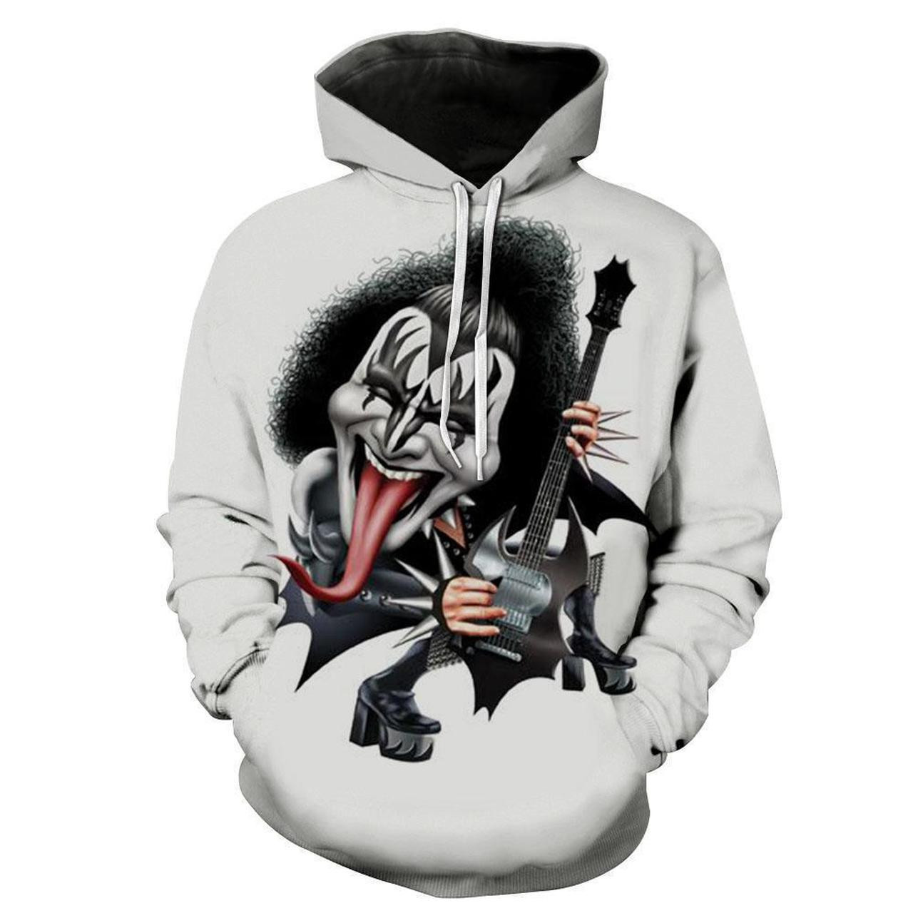 Kiss Band 3D All Over Print Hoodie & Zip Hoodie