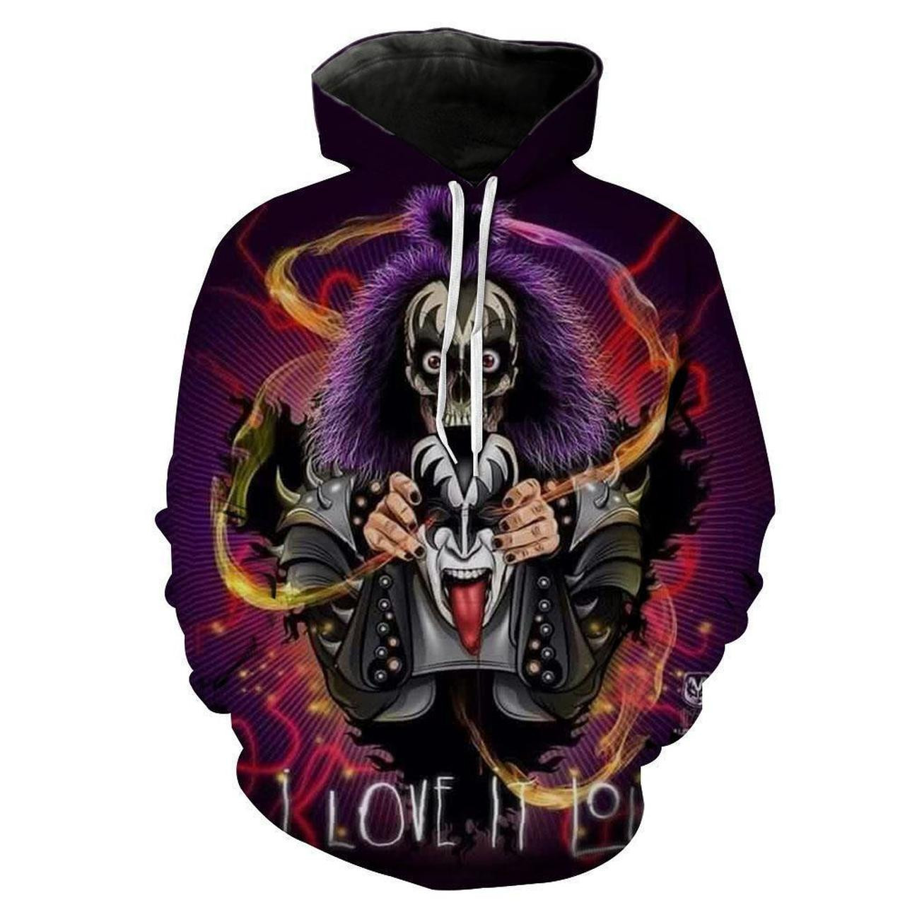 Kiss Band 3D All Over Print Hoodie & Zip Hoodie