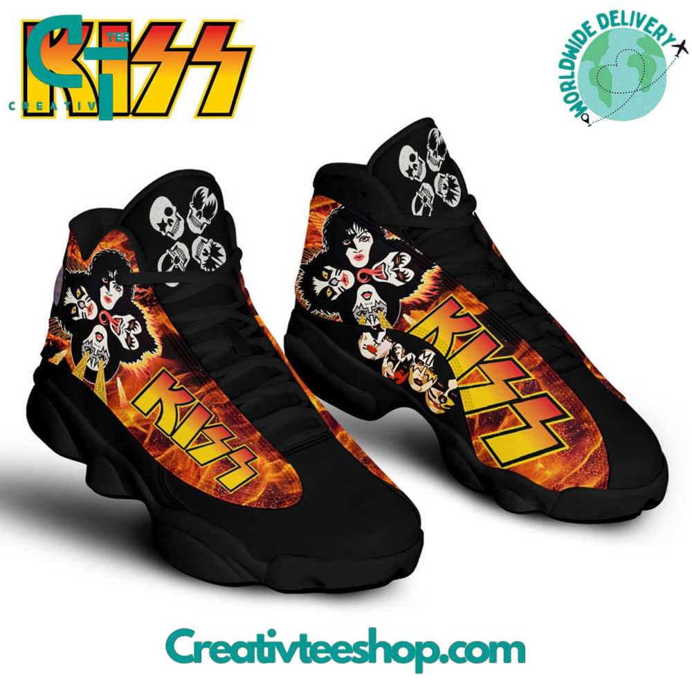 KISS Band JD13 Sneakers Shoes for Men & Women | Stylish Streetwear Shoes - Image 3