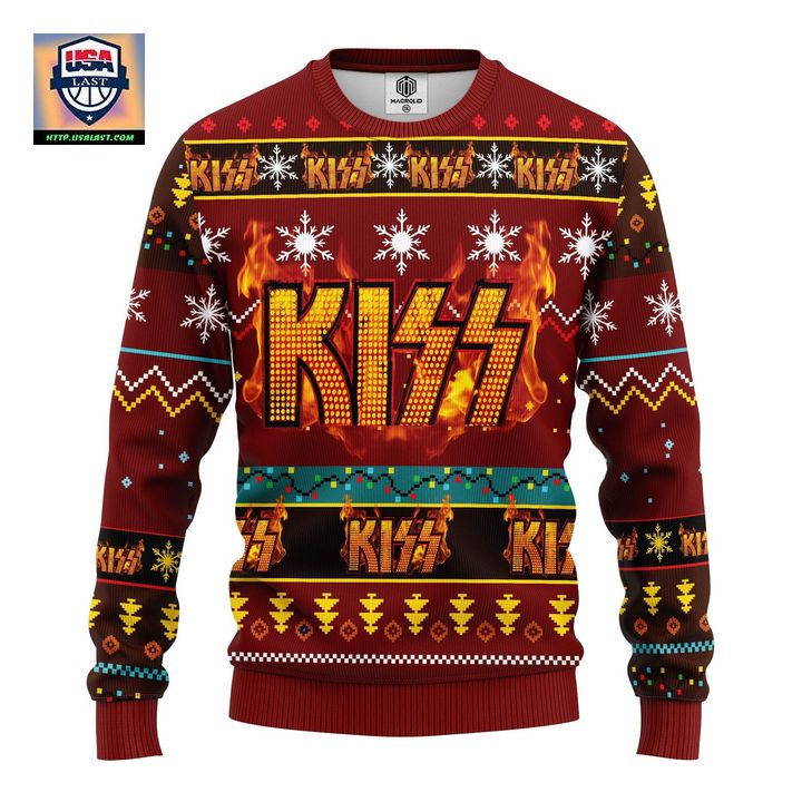 Kizz Ugly Christmas Sweater Red- Amazing Gift Idea Thanksgiving Gift
