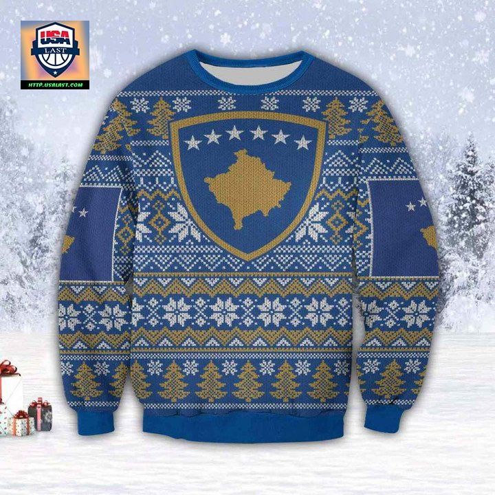 Kosovo Christmas Sweater