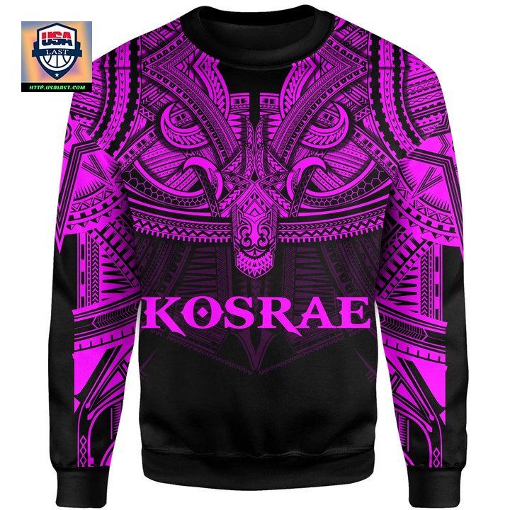 Kosrae Pink Sweater Polynesian