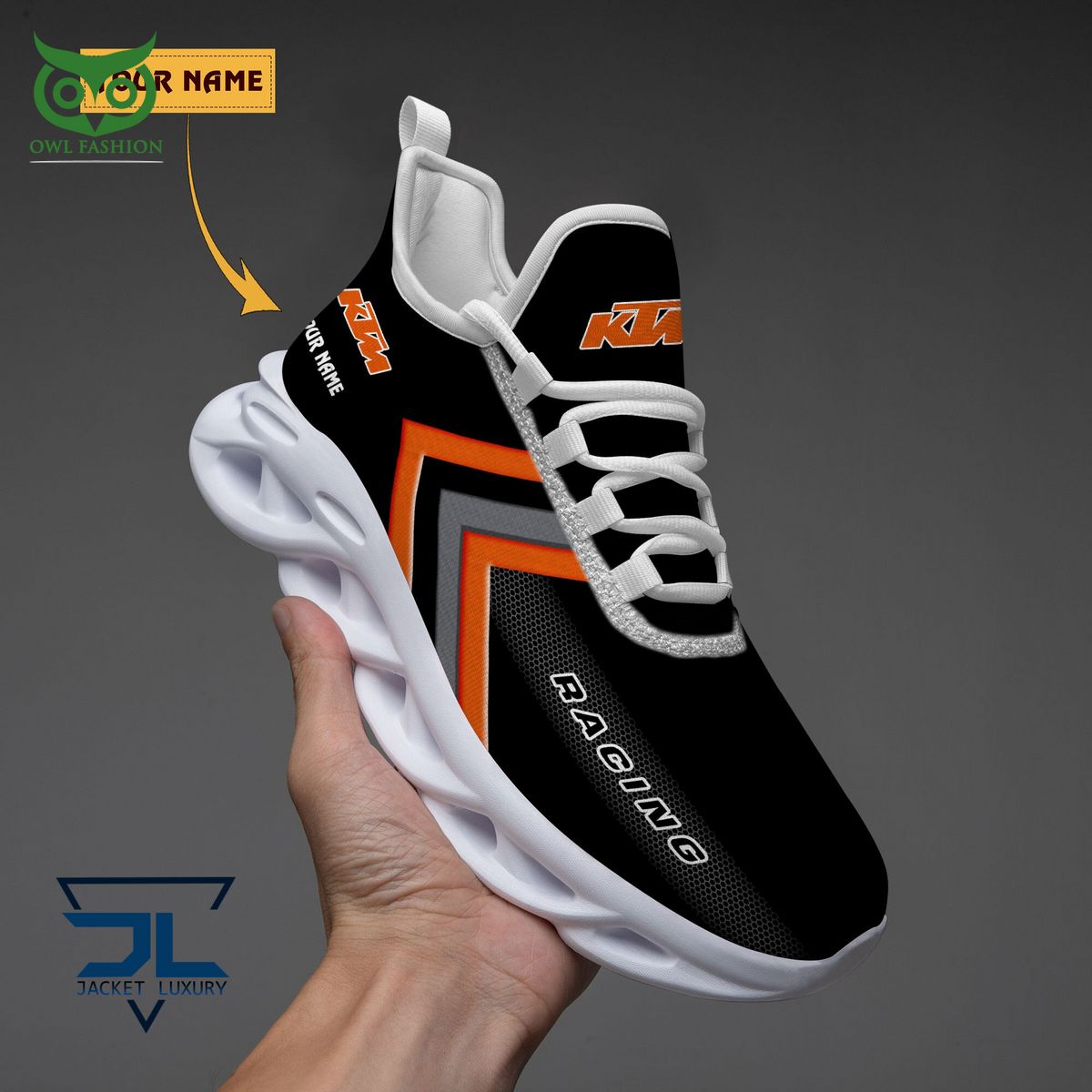 KTM Automobile Max Soul Shoes Sneakers for Men And Women – Motorcycle Shoes, Motorsport Shoes