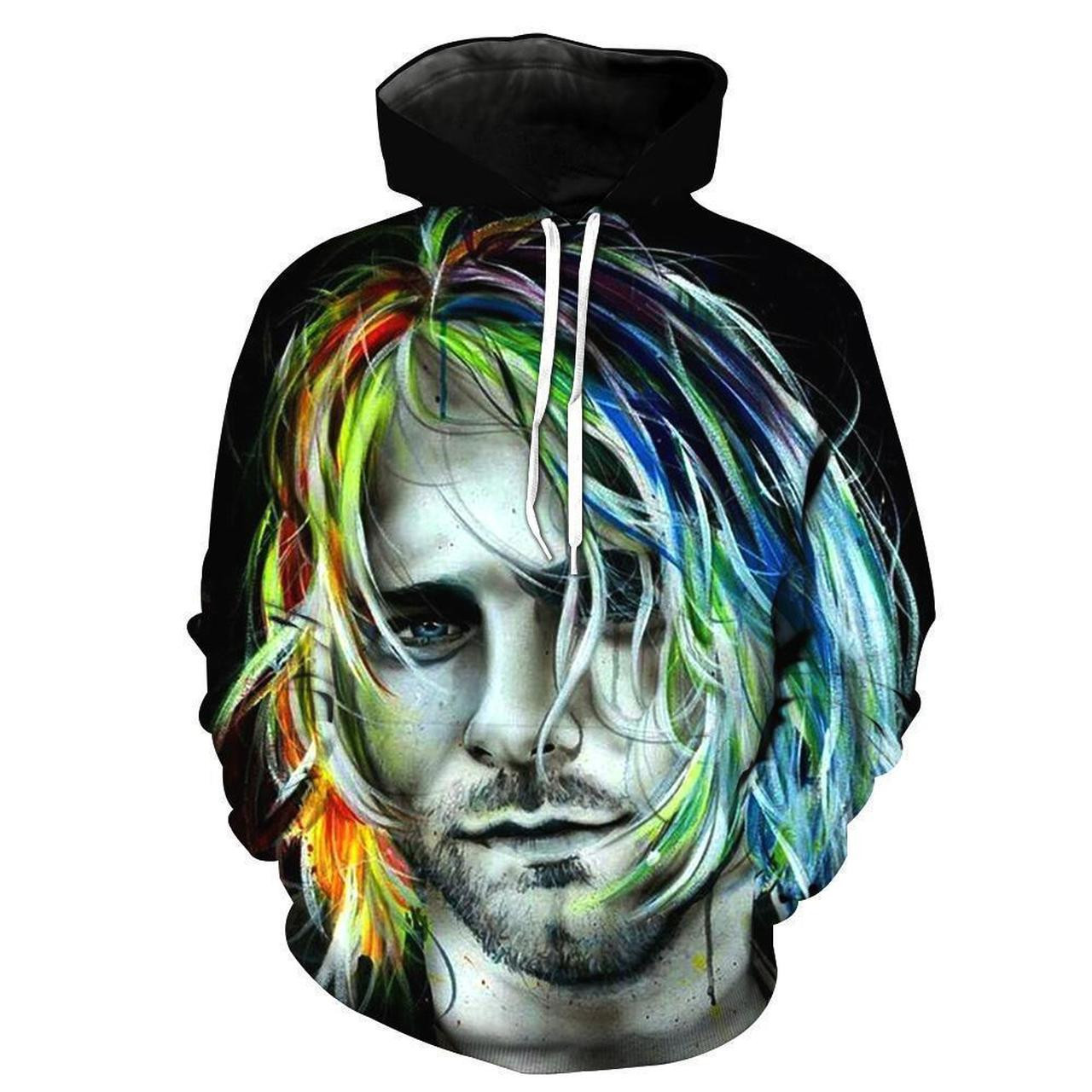 Kurt Cobain 3D All Over Print Hoodie & Zip Hoodie