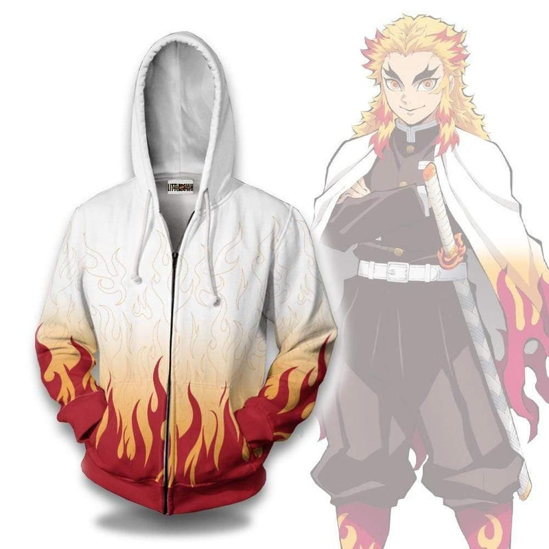 Kyojuro Cape 3D All Over Print Hoodie & Zip Hoodie