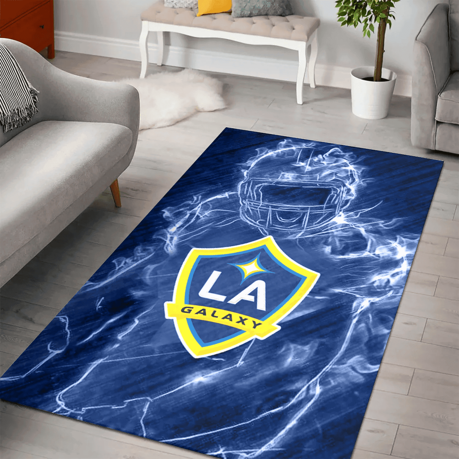 La Galaxy Legend 3D Full Print Rectangle Area Rug – Full Print Carpet For Living Room & Bedroom Home Decor