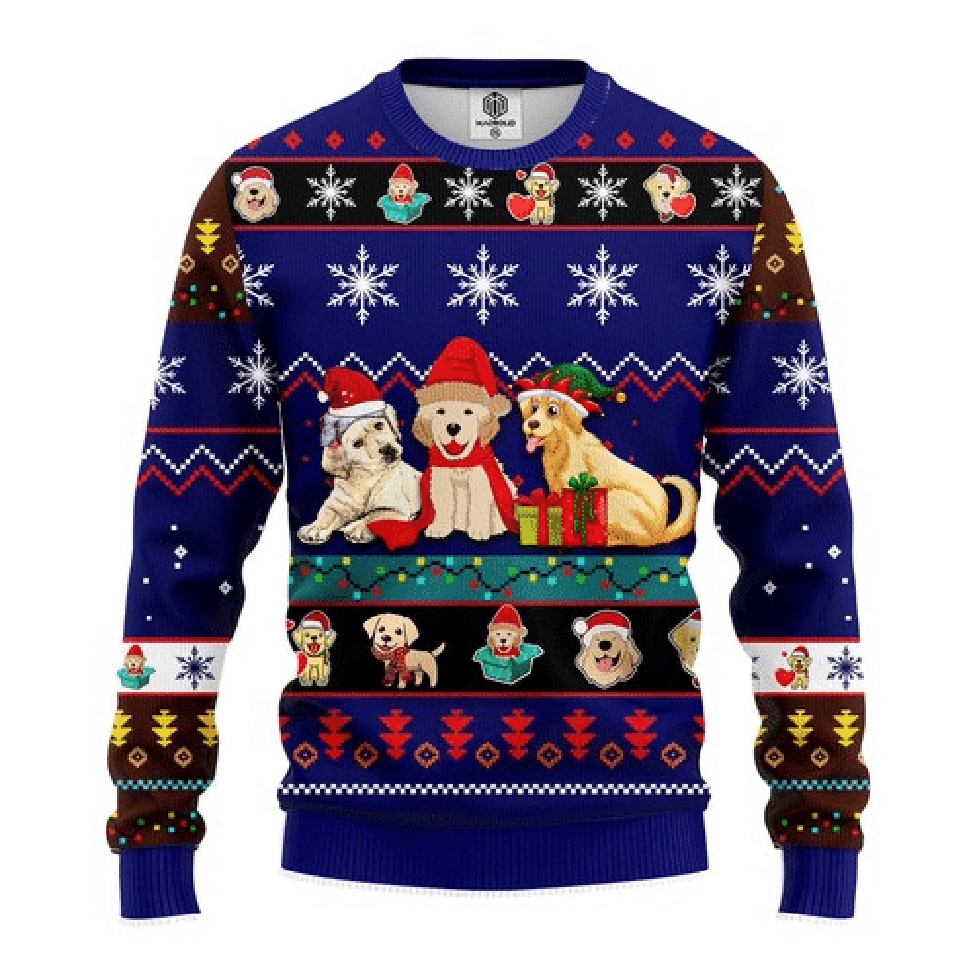 Labrador Retriever Noel Mc Christmas Ugly Christmas Sweater