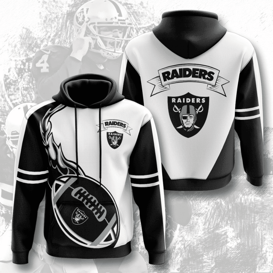 Las Vegas Raiders 3D All Over Print Hoodie & Zip Hoodie