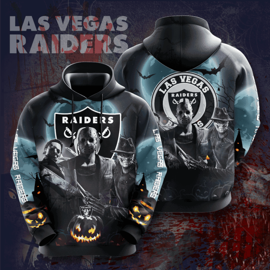Las Vegas Raiders 3D All Over Print Hoodie & Zip Hoodie