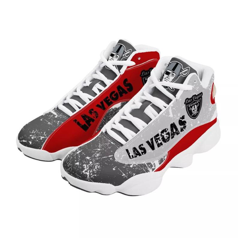 Las Vegas Raiders JD13 Sneakers Shoes for Men & Women | Custom Fan Gift