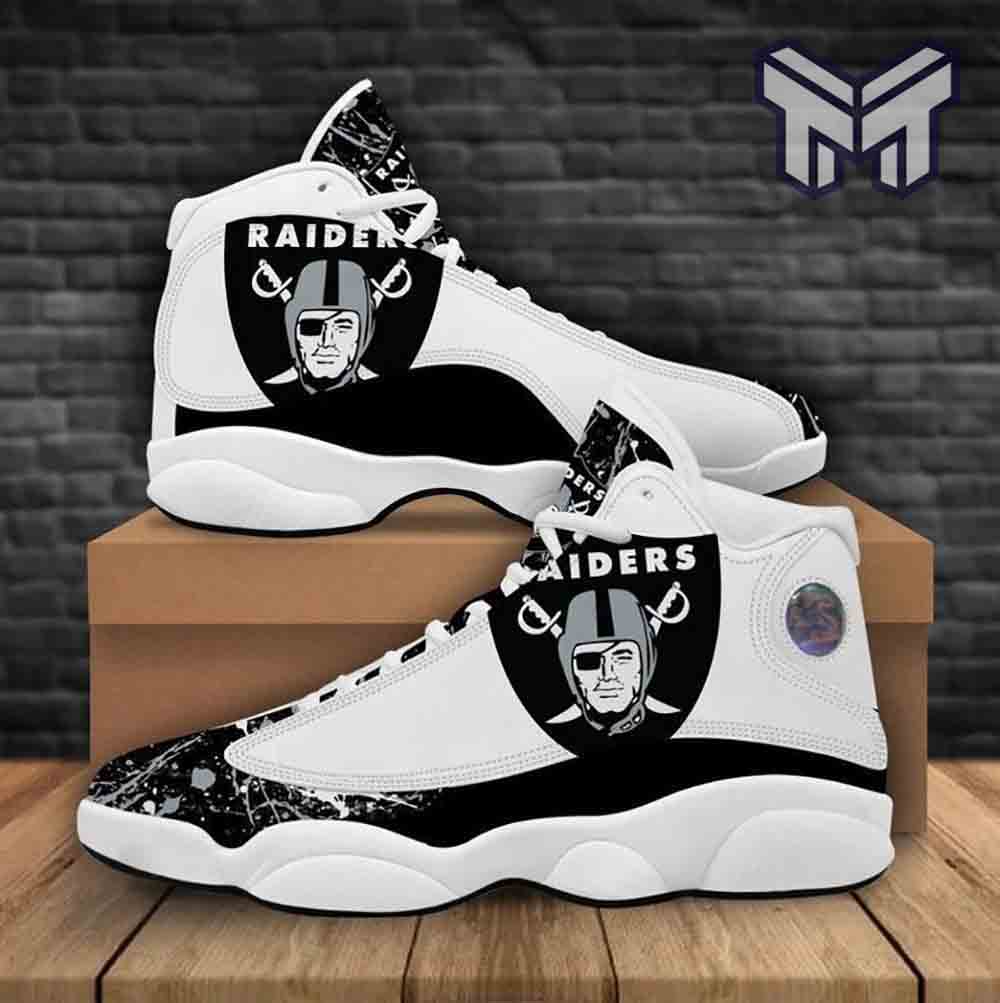 Las Vegas Raiders JD13 Sneakers Shoes for Men & Women | Custom Fan Gift