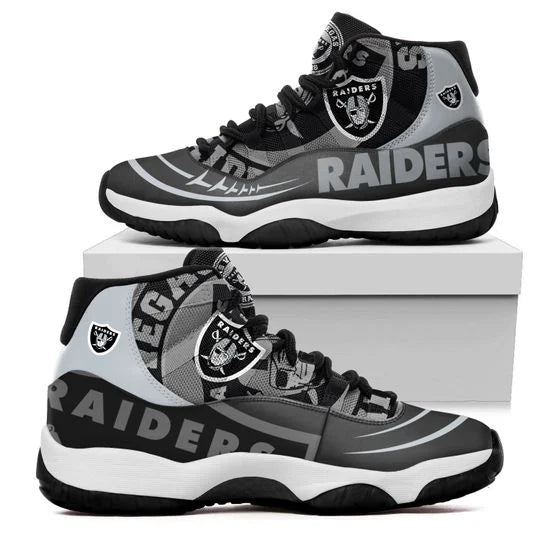 Las Vegas Raiders JD13 Sneakers Shoes for Men & Women | Custom Fan Gift