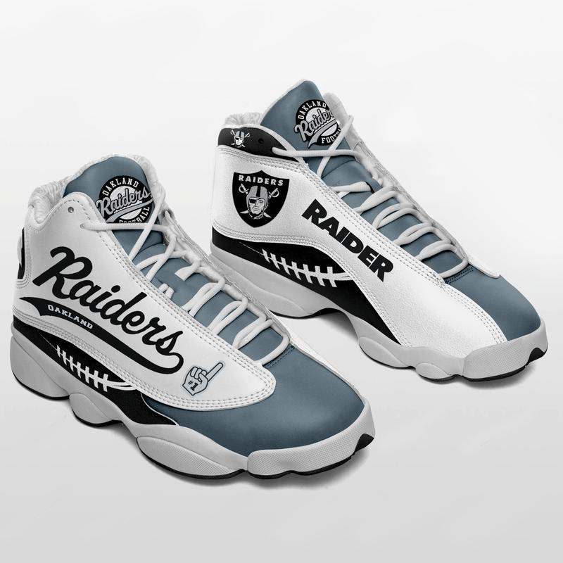 Las Vegas Raiders JD13 Sneakers Shoes for Men & Women | Custom Fan Gift