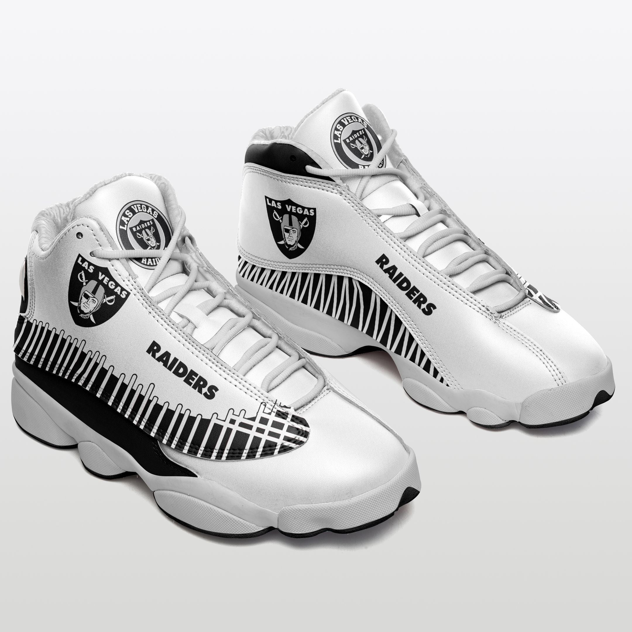 Las Vegas Raiders NFL JD13 Sneakers Shoes for Men & Women | Custom Fan Gift