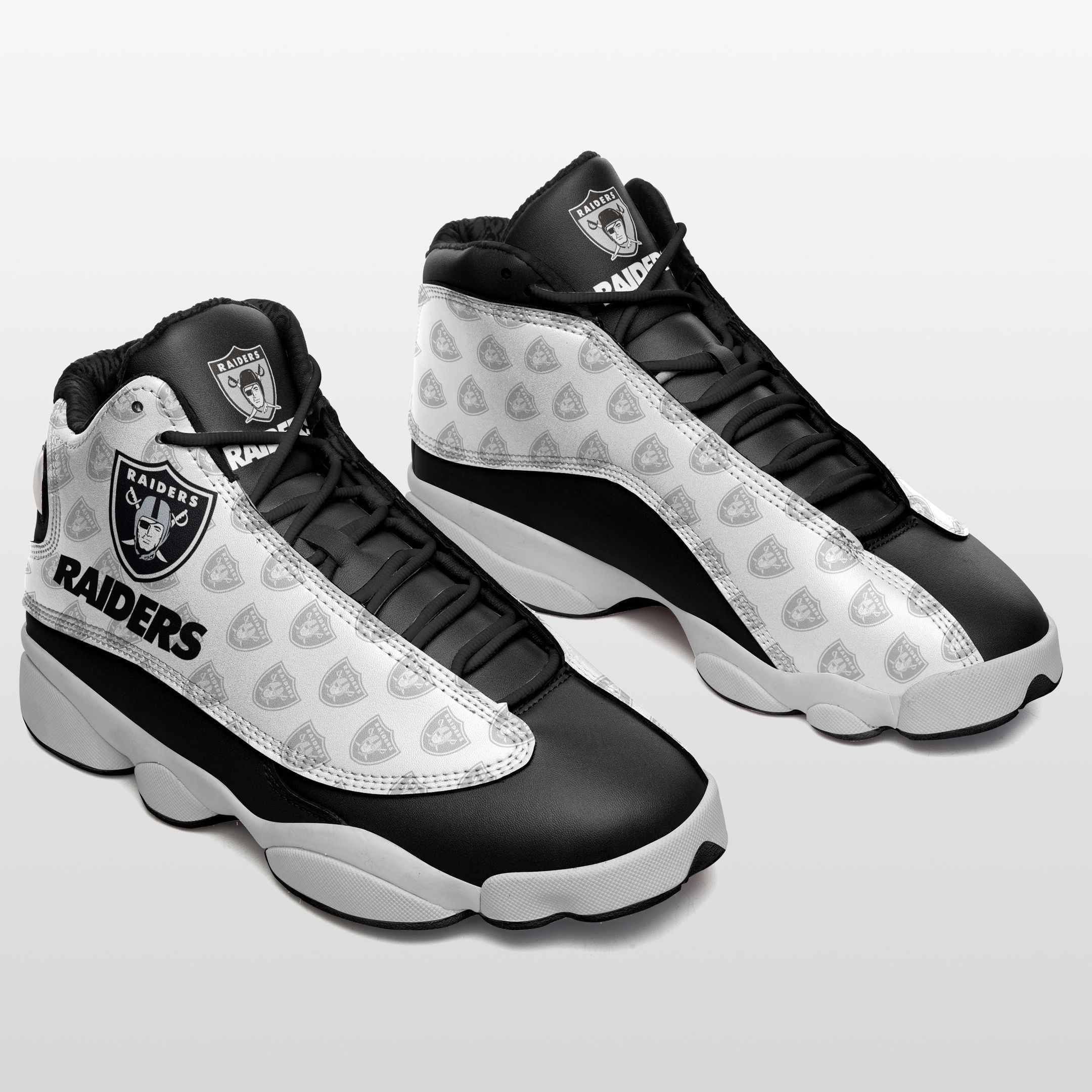 Las Vegas Raiders NFL JD13 Sneakers Shoes for Men & Women | Custom Fan Gift