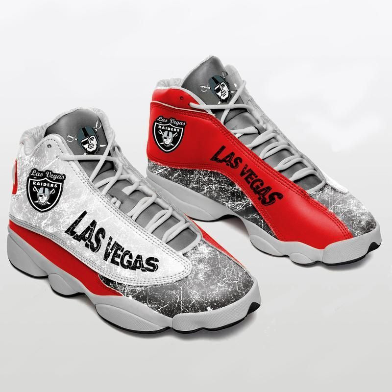 Las Vegas Raiders NFL JD13 Sneakers Shoes for Men & Women | Custom Fan Gift