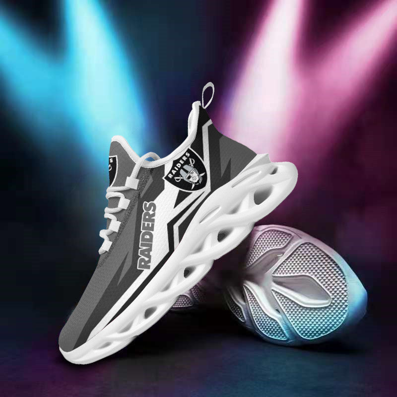 Las Vegas Raiders NFL Max Soul Shoes Sneakers for Men And Women – NFL Football Fan Shoes, Team Sneakers