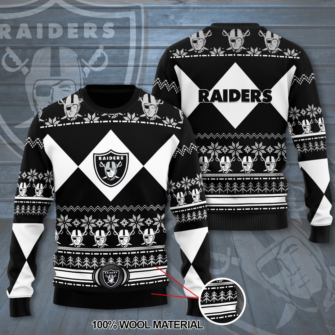Las Vegas Raiders Ugly Christmas Sweater
