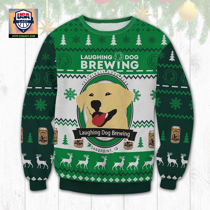 Laughing Dog Brewing Ugly Christmas Sweater