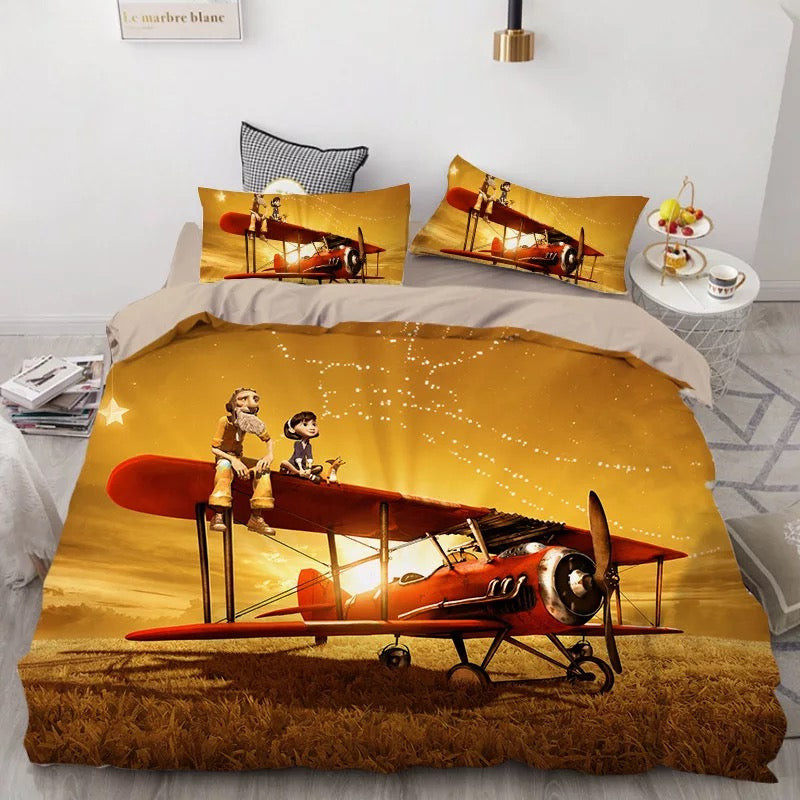 Le Petit Prince The Little Prince Duvet Cover Quilt Cover Pillowcase Bedding Set Bed Linen Home Bedroom Decor