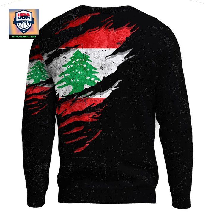 Lebanon In Me Sweater Special Grunge Style A31 Xc71