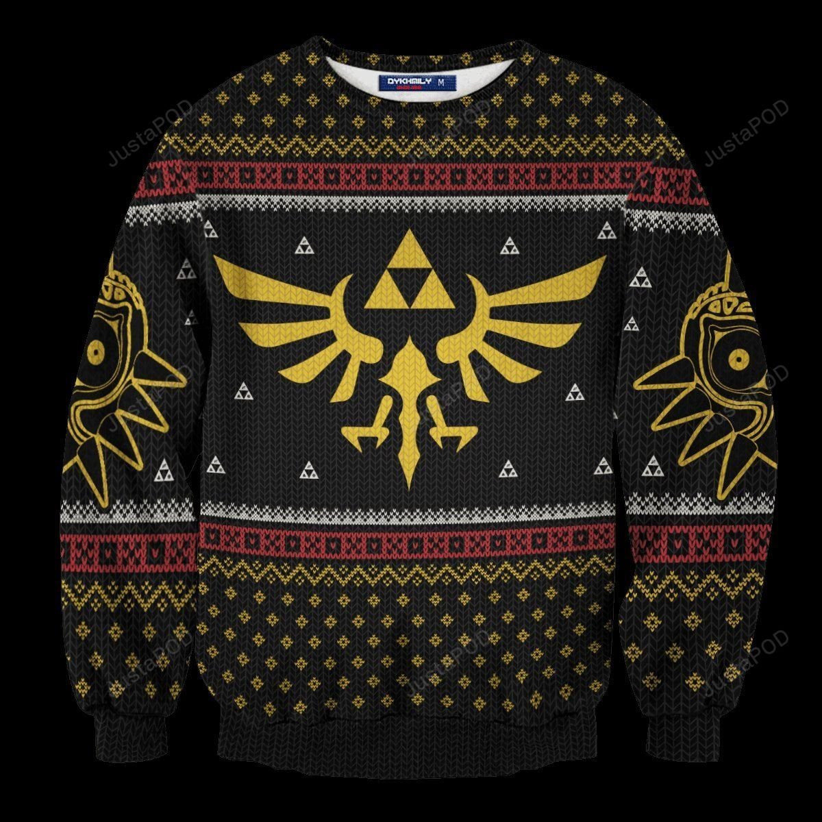 Legend Of Zelda Triforce Ugly Christmas Sweater,