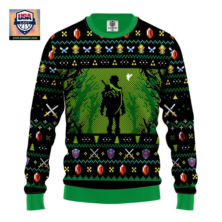 Legend Of Zelda Ugly Christmas Sweater Amazing Gift Idea Thanksgiving Gift