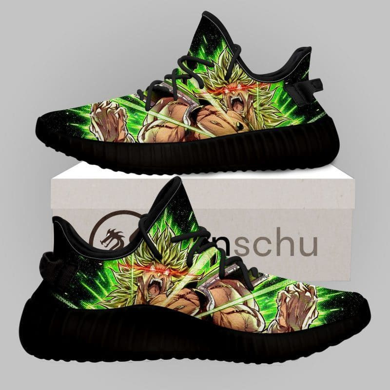 Legendary Super Saiyan Broly Style Fan Gift Idea My Son My Boyfriend Shoes Sneakers