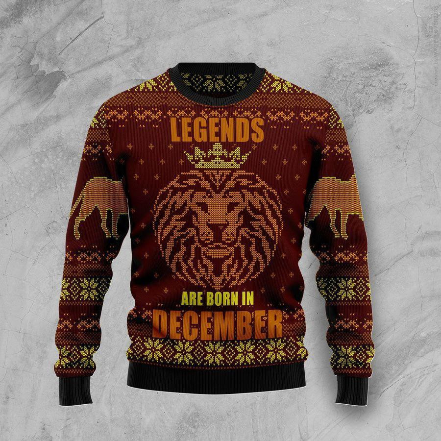 Legends December Ugly Christmas Sweater, Perfect Holiday Gift