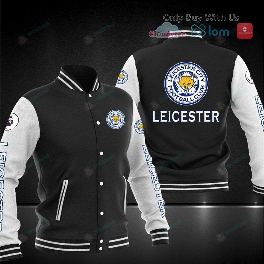 Leicester City FC Varsity Baseball Jacket for Men & Women | Soccer Team Fan Gift