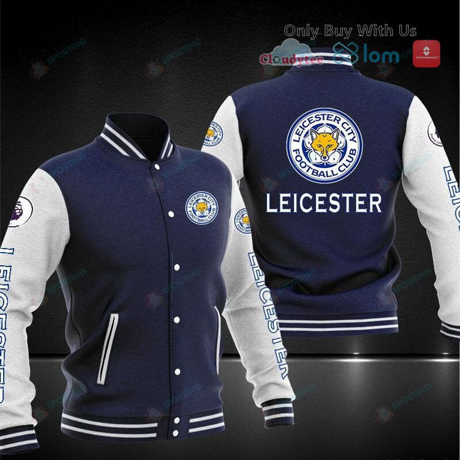 Leicester City Varsity Baseball Jacket for Men & Women | Soccer Team Fan Gift