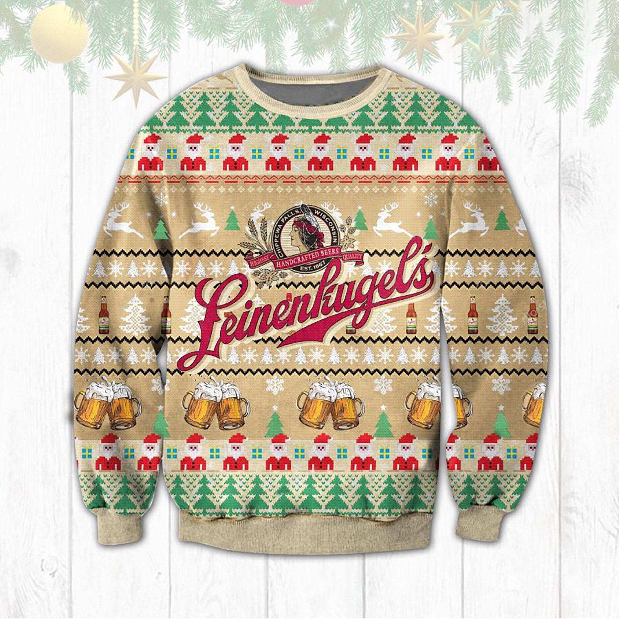 Leinenkagels Ugly Christmas Sweater