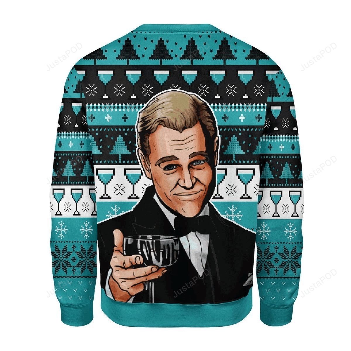 Leo Wine Glass Meme Ugly Christmas Sweater, Perfect Holiday Gift