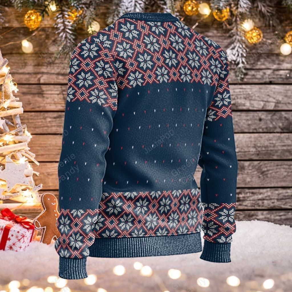 Leonardo Dicaprio I Can'T Imagine Christmas In Bolts Ugly Christmas Sweater Perfect Holiday Gift - Image 3