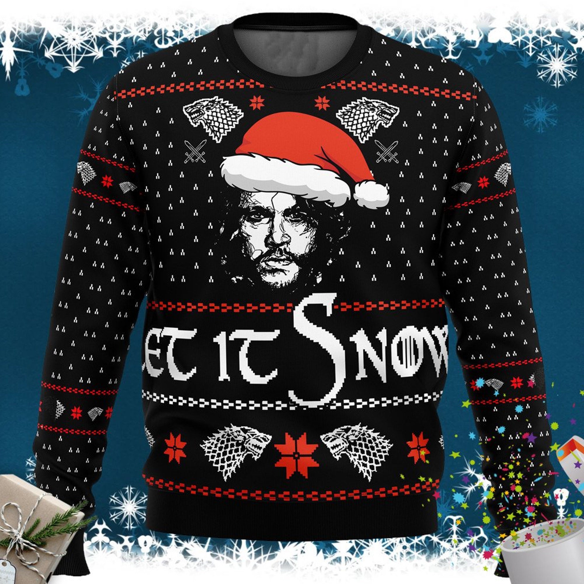 Let it Snow GOT Ugly Christmas Sweater