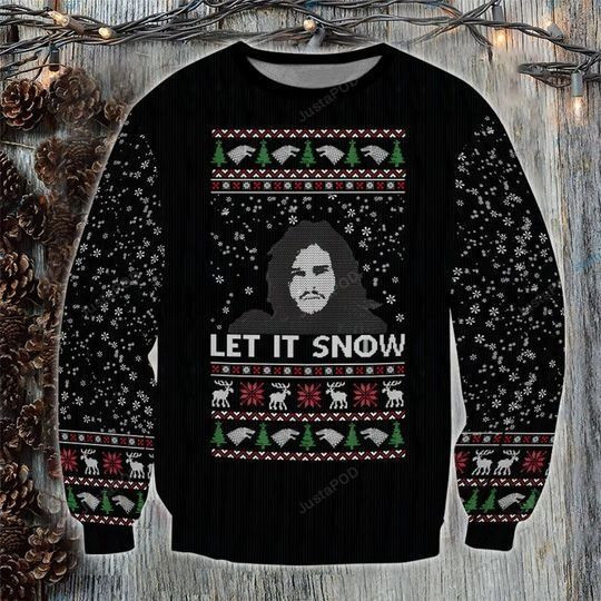 Let It Snow Ugly Christmas Sweater,