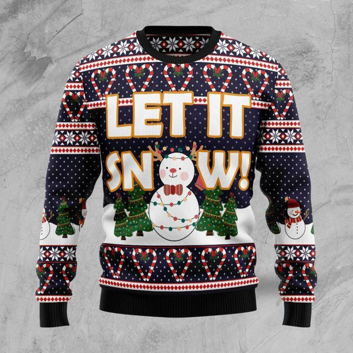 Let It Snow Ugly Christmas Sweater, Perfect Holiday Gift